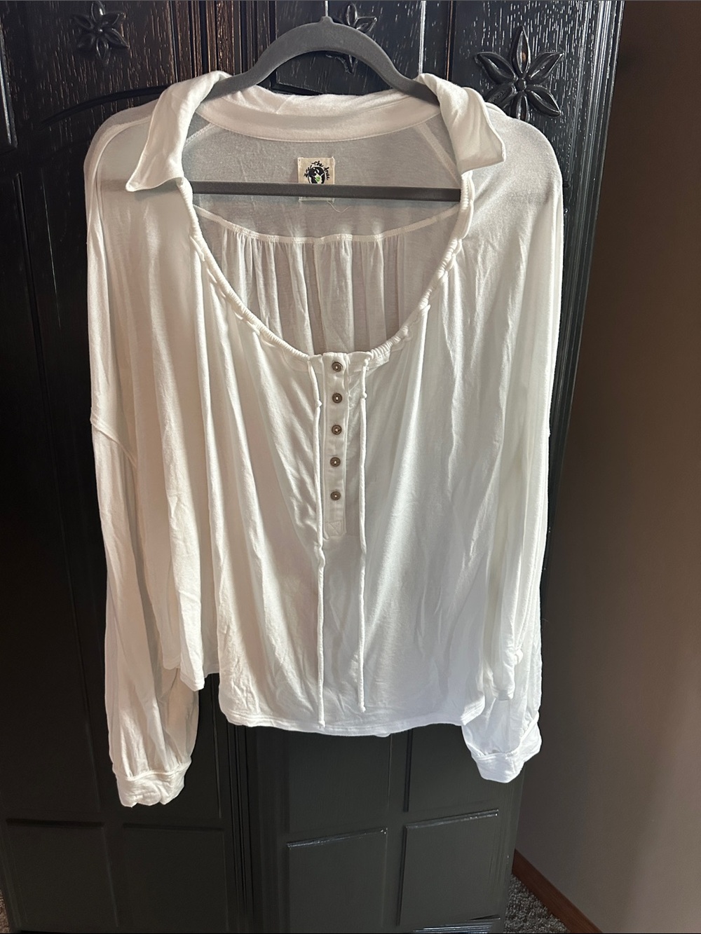 Free People white top-